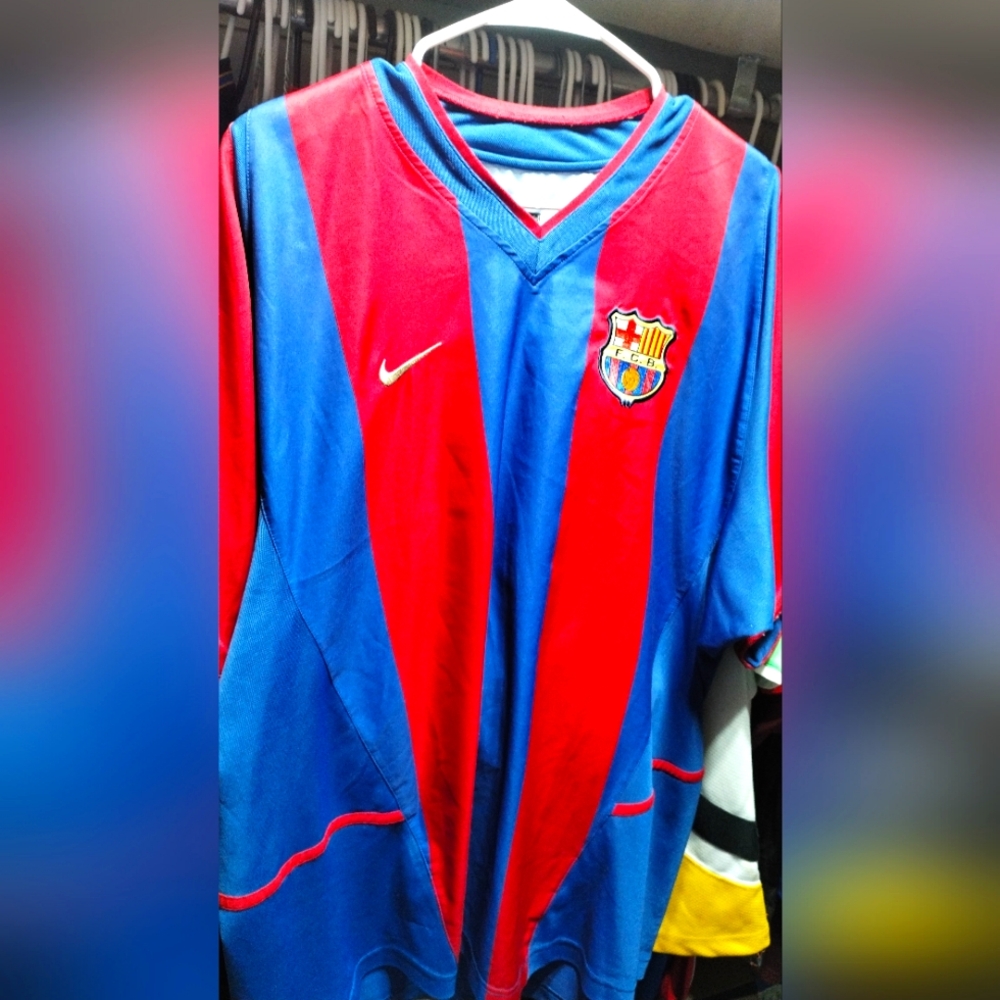 Authentic Barcelona 2002-2003 jersey